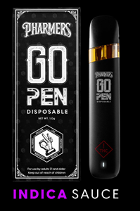 1g Pharmer's Go Pen Live Sauce Indica