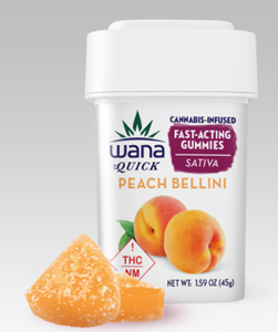 100mg WANA QUICK PEACH BELLINI SATIVA