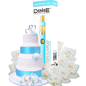 2g Dime Wedding Cake Disposable (H)