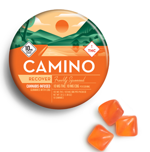100mg THC, 100mg CBG Camino Freashly Sqeezed