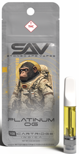 SAV 1g Platinum OG Cart