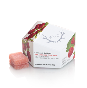 10mg THC -1:20- 200mg CBD WYLD Strawberry