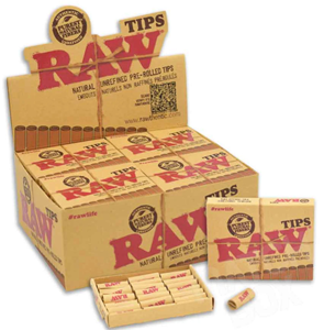 Raw Tips Pre Rolled Box
