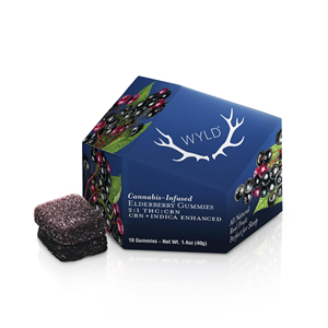 100mg THC 2:1 -50mg CBN -WYLD Elderberry