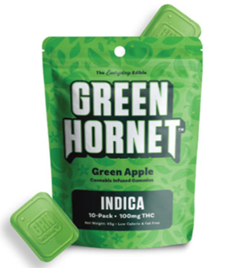 Green Hornet 100mg Green Apple (I)