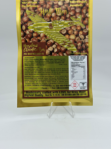 100mg Organic Hazelnut Chocolate Bar